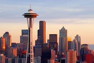 A view of the Seattle Space Needle